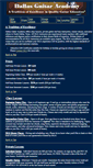 Mobile Screenshot of dallasguitaracademy.com